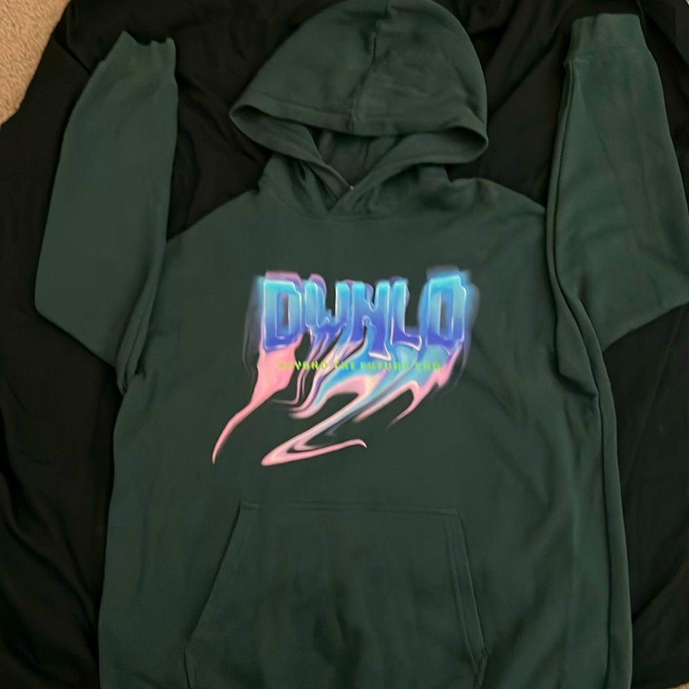 H&M oversized Green Hoodie